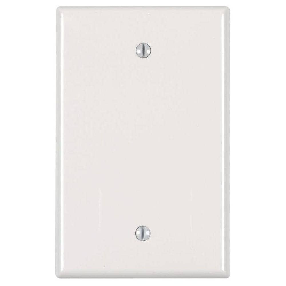 White Blank Face Plate - Virginia Cables